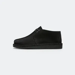 Clarks Shoes Desert Trek - Black Suede