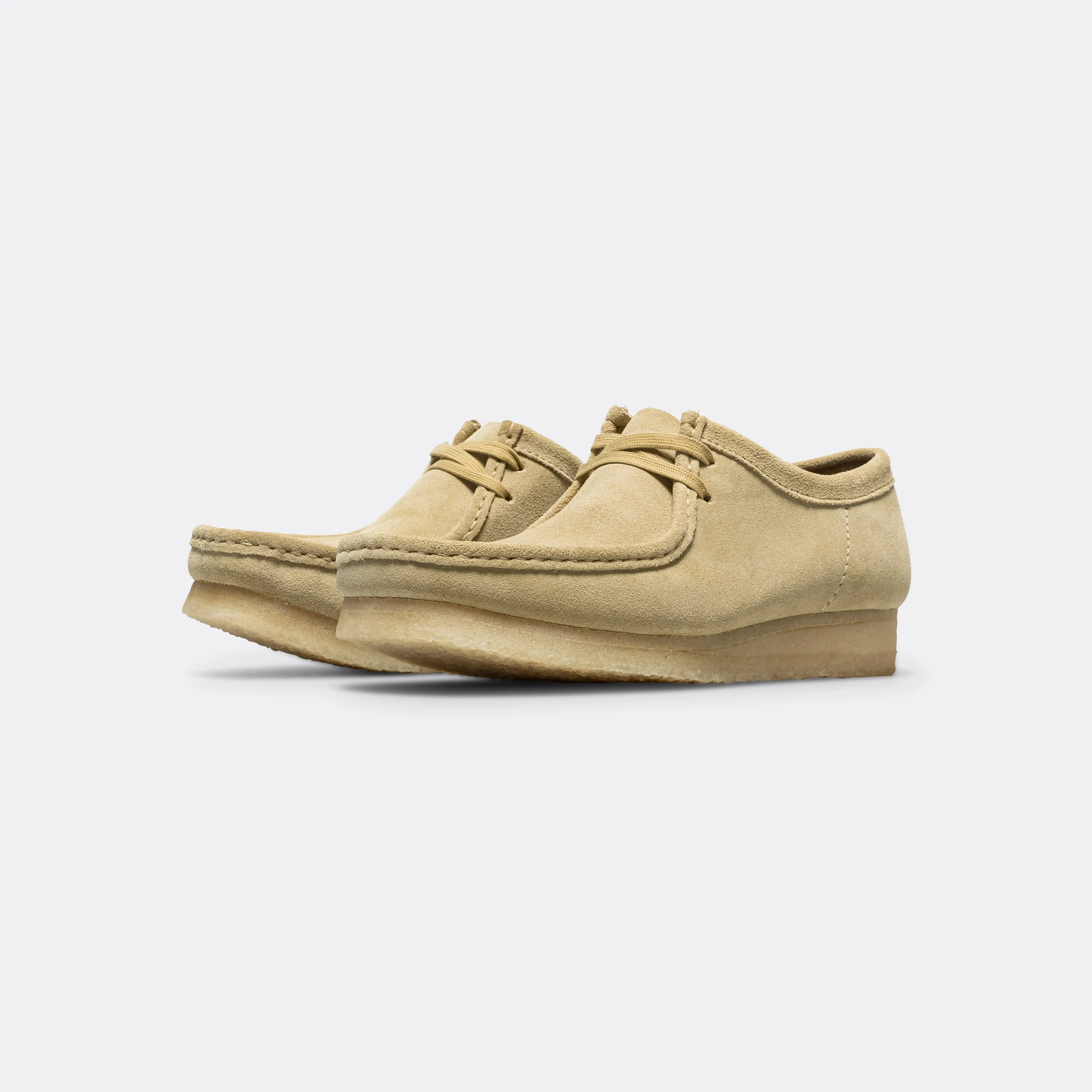 Clarks Shoes Wallabee - Maple Suede