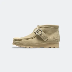 Clarks Shoes WallaStrap Boot x Needles - Maple Suede