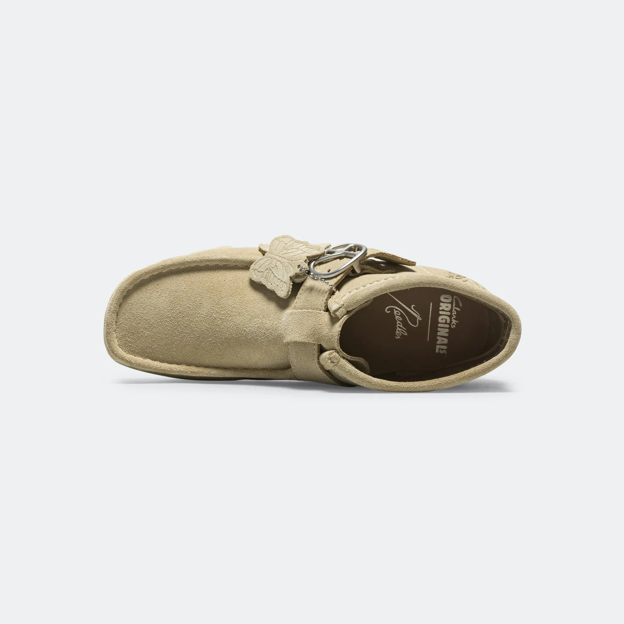 Clarks Shoes WallaStrap Boot x Needles - Maple Suede