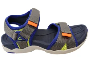 Clarks Theo Kids Boys Comfortable Adjustable Sandals Clarks Shoes