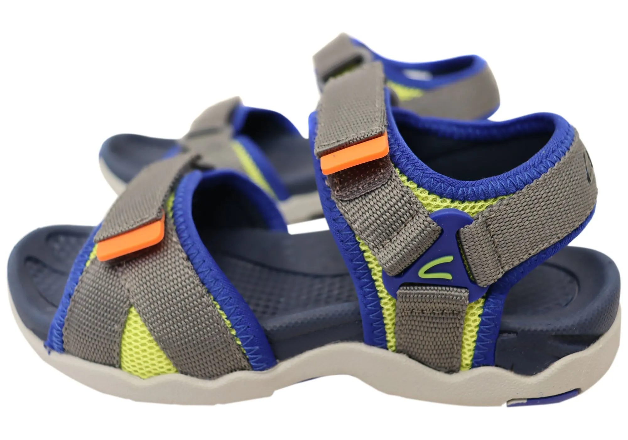 Clarks Theo Kids Boys Comfortable Adjustable Sandals Clarks Shoes