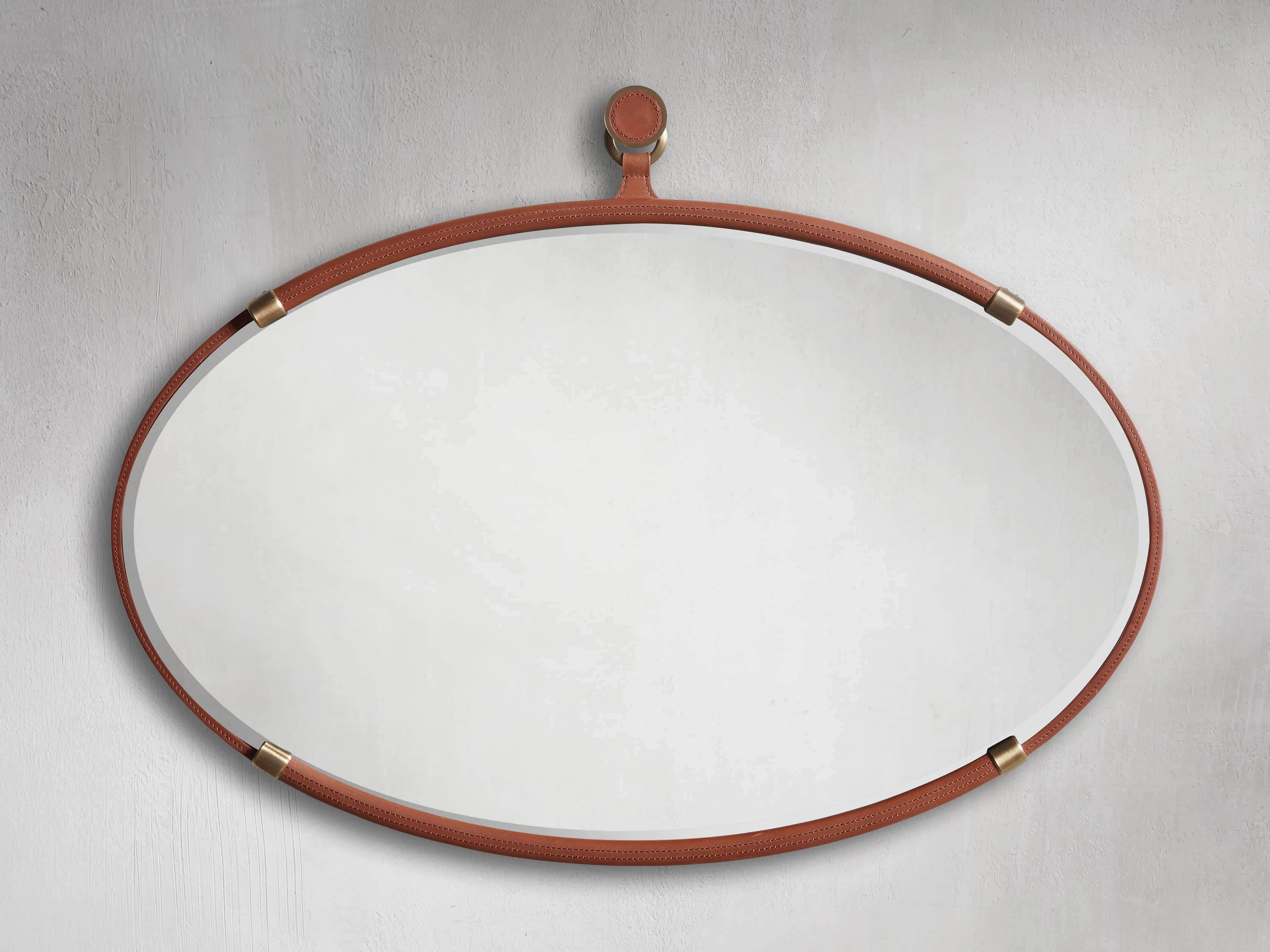 Clement Horizontal Oval Wall Mirror