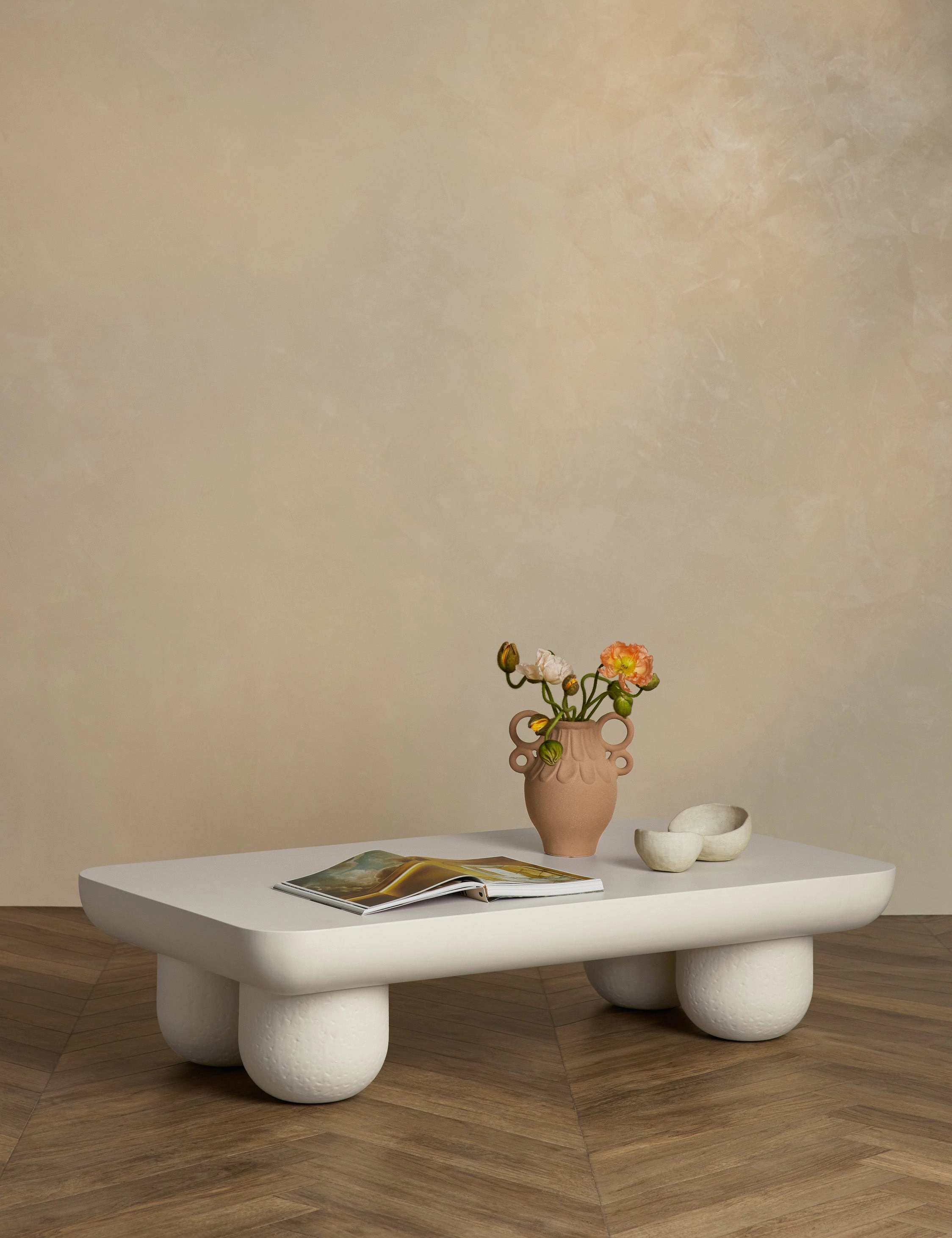 Clouded Rectangle Coffee Table by Sarah Sherman Samuel