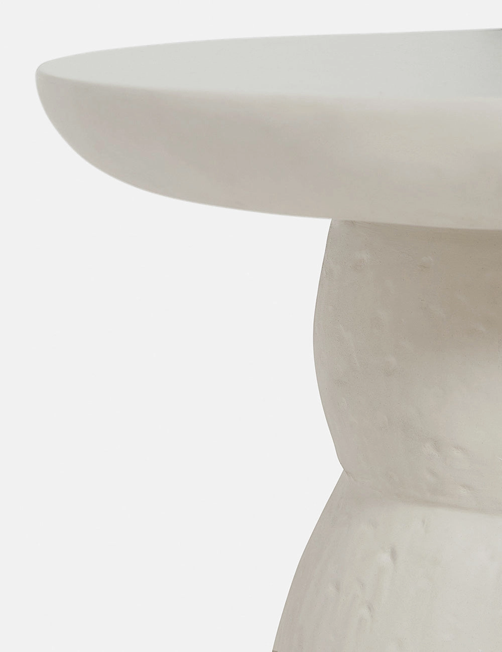 Clouded Round Side Table by Sarah Sherman Samuel
