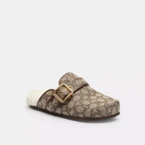 Coach Outlet Ashton Clog In Signature Jacquard Hey Dude Shoes