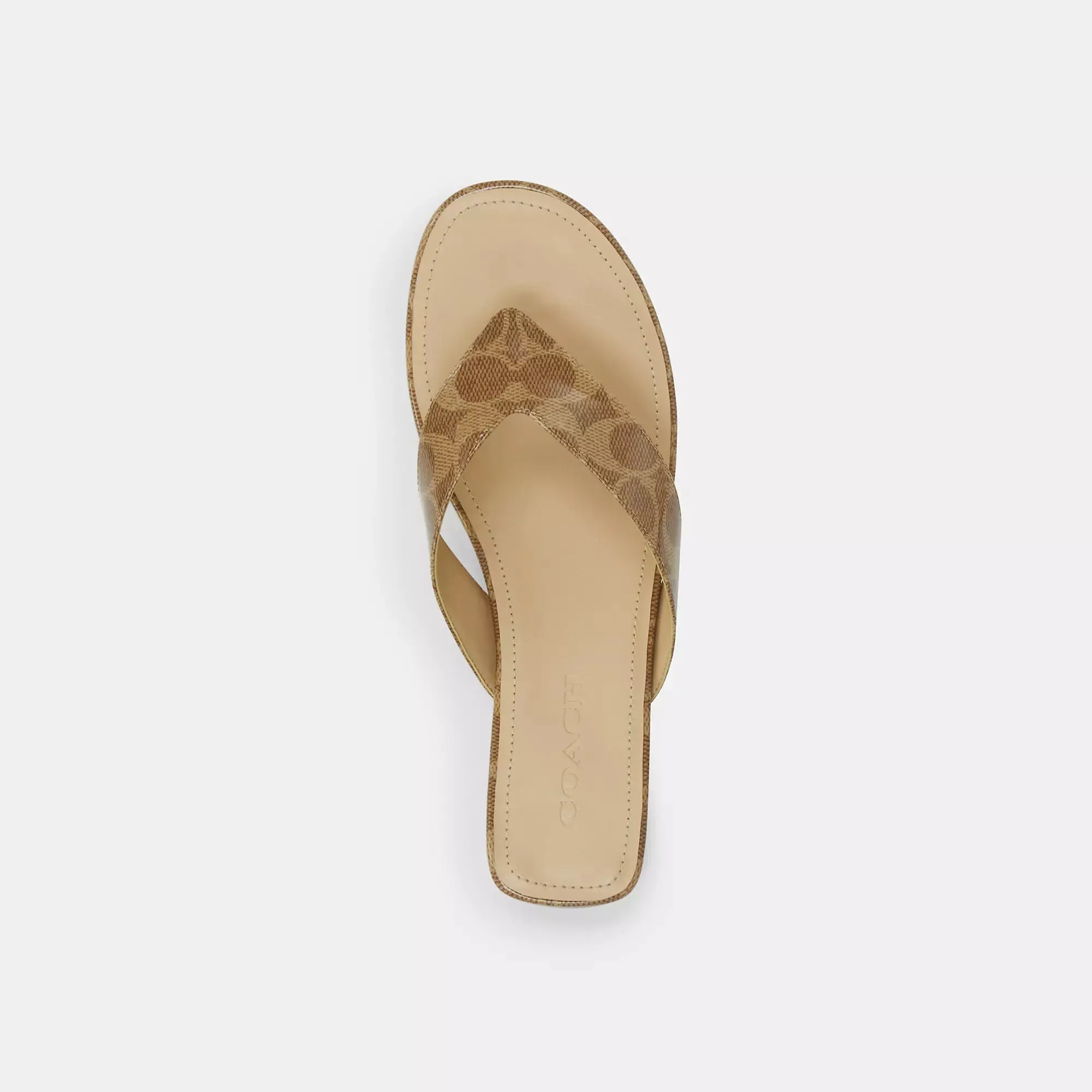 Coach Outlet Bridgette Sandal In Signature Canvas