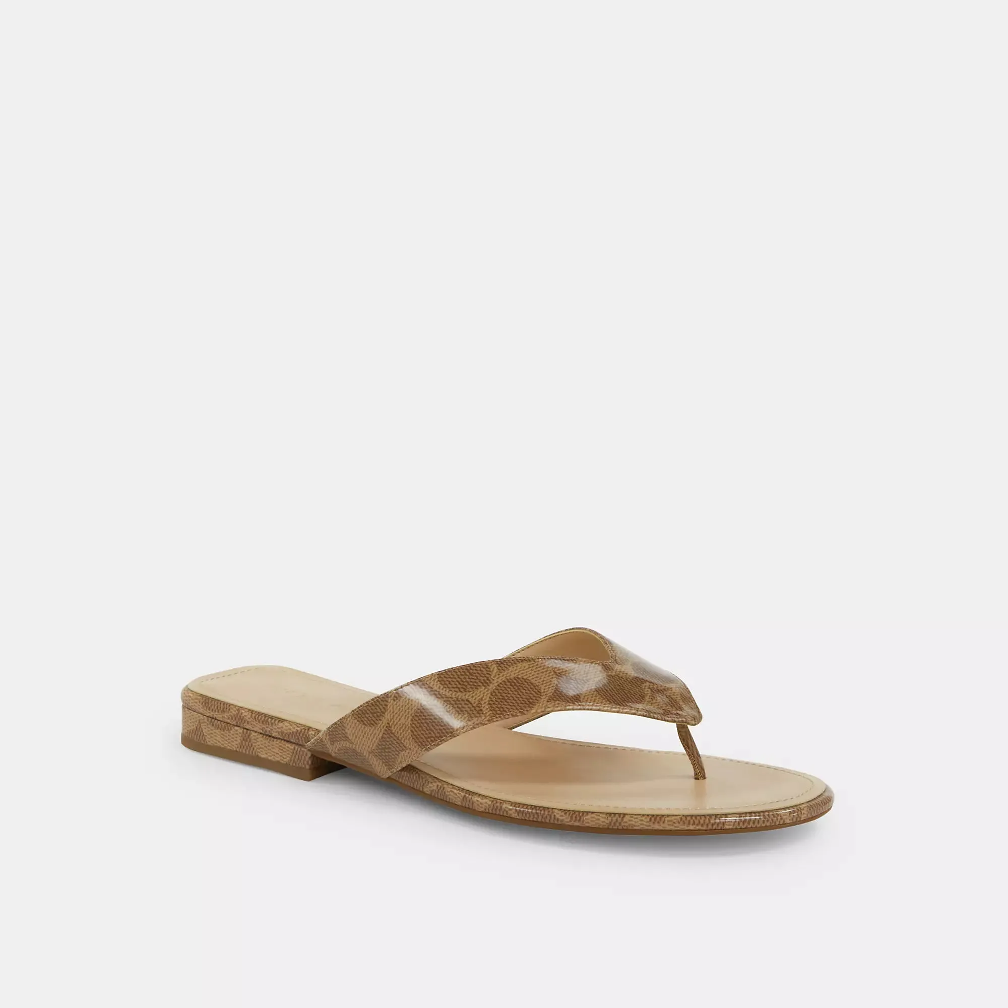 Coach Outlet Bridgette Sandal In Signature Canvas