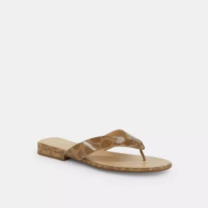Coach Outlet Bridgette Sandal In Signature Canvas