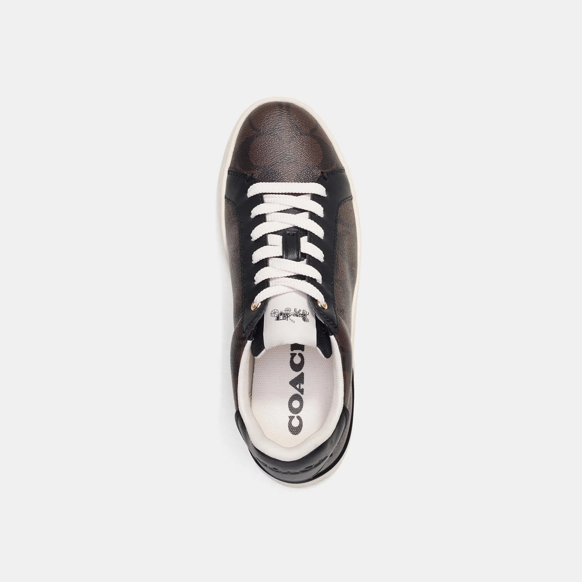 Coach Outlet Clip Low Top Sneaker In Signature Canvas Hey Dude Shoes