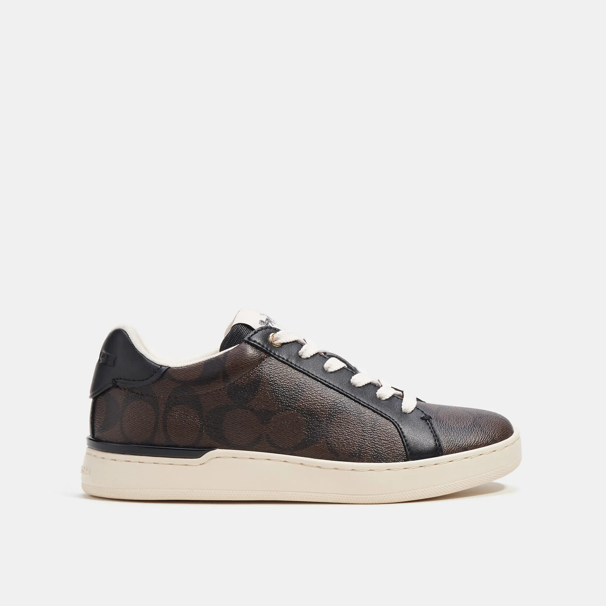 Coach Outlet Clip Low Top Sneaker In Signature Canvas Hey Dude Shoes