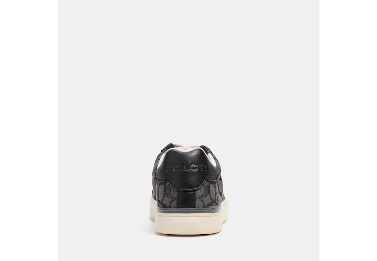 Coach Outlet Clip Low Top Sneaker In Signature Jacquard Hey Dude Shoes