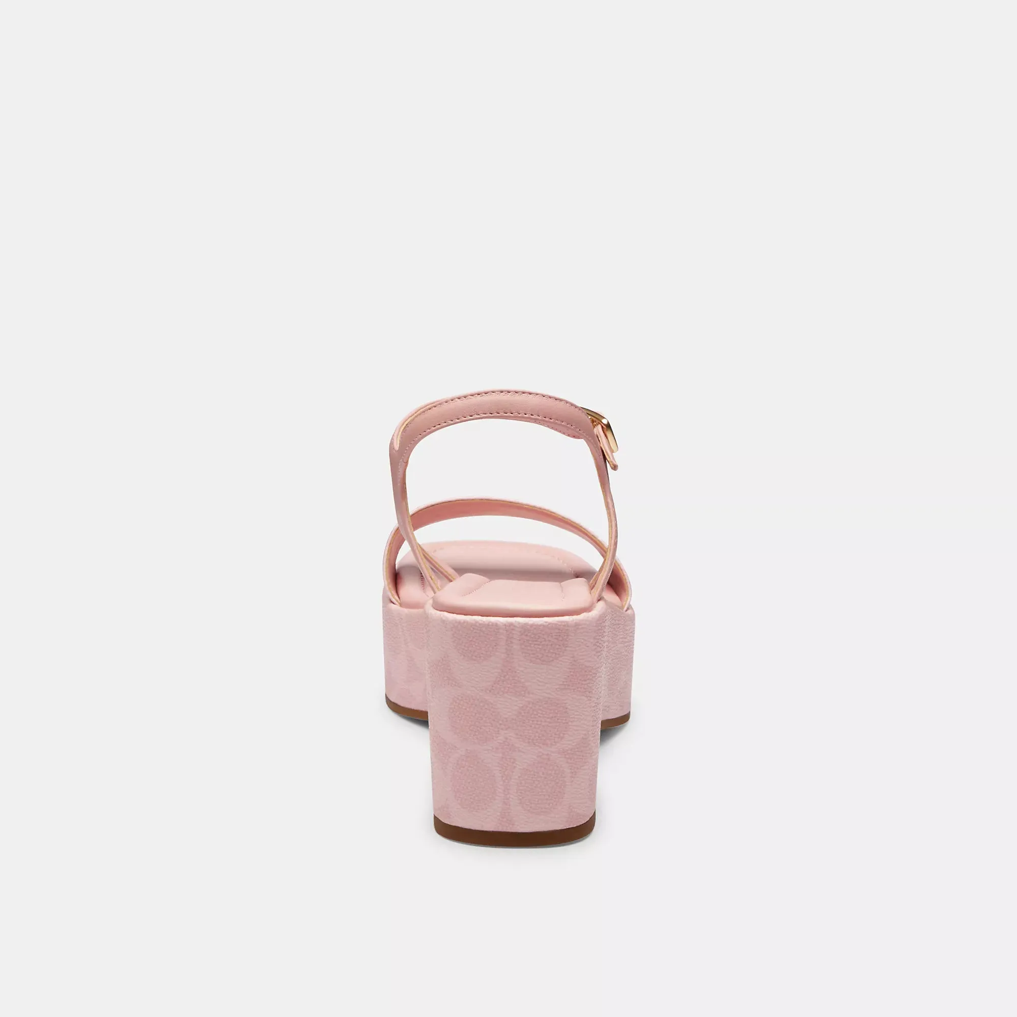 Coach Outlet Gale Wedge Sandal In Signature Canvas