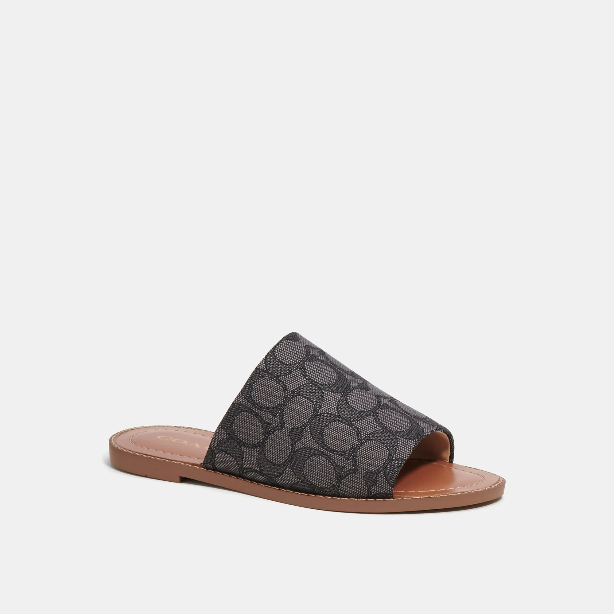 Coach Outlet Hazel Sandal In Signature Jacquard Hey Dude Shoes