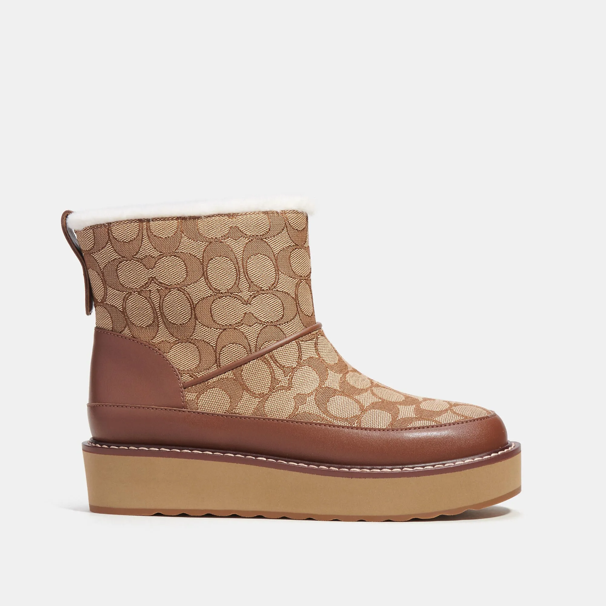 Coach Outlet Indi Bootie In Signature Jacquard Hey Dude Shoes