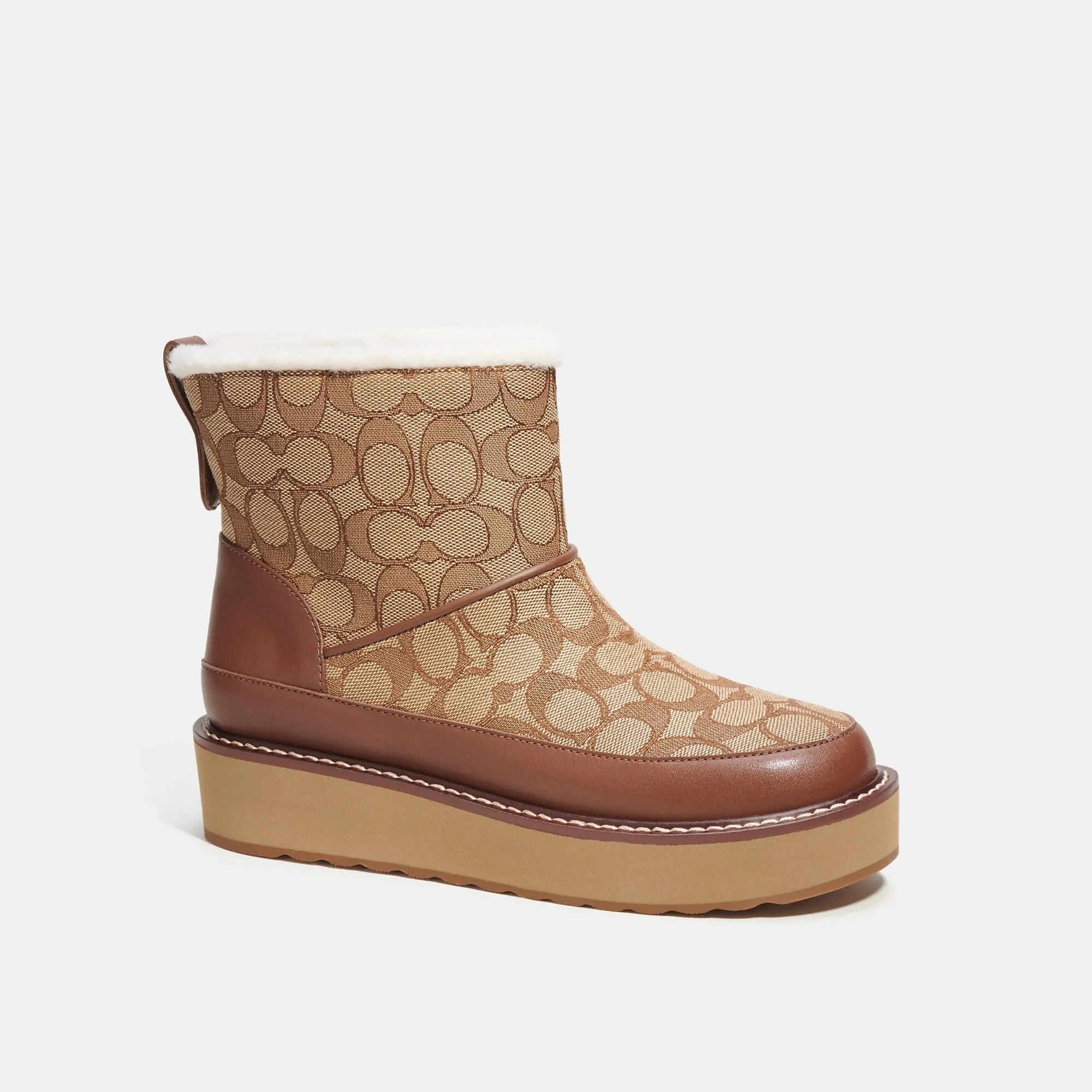 Coach Outlet Indi Bootie In Signature Jacquard Hey Dude Shoes