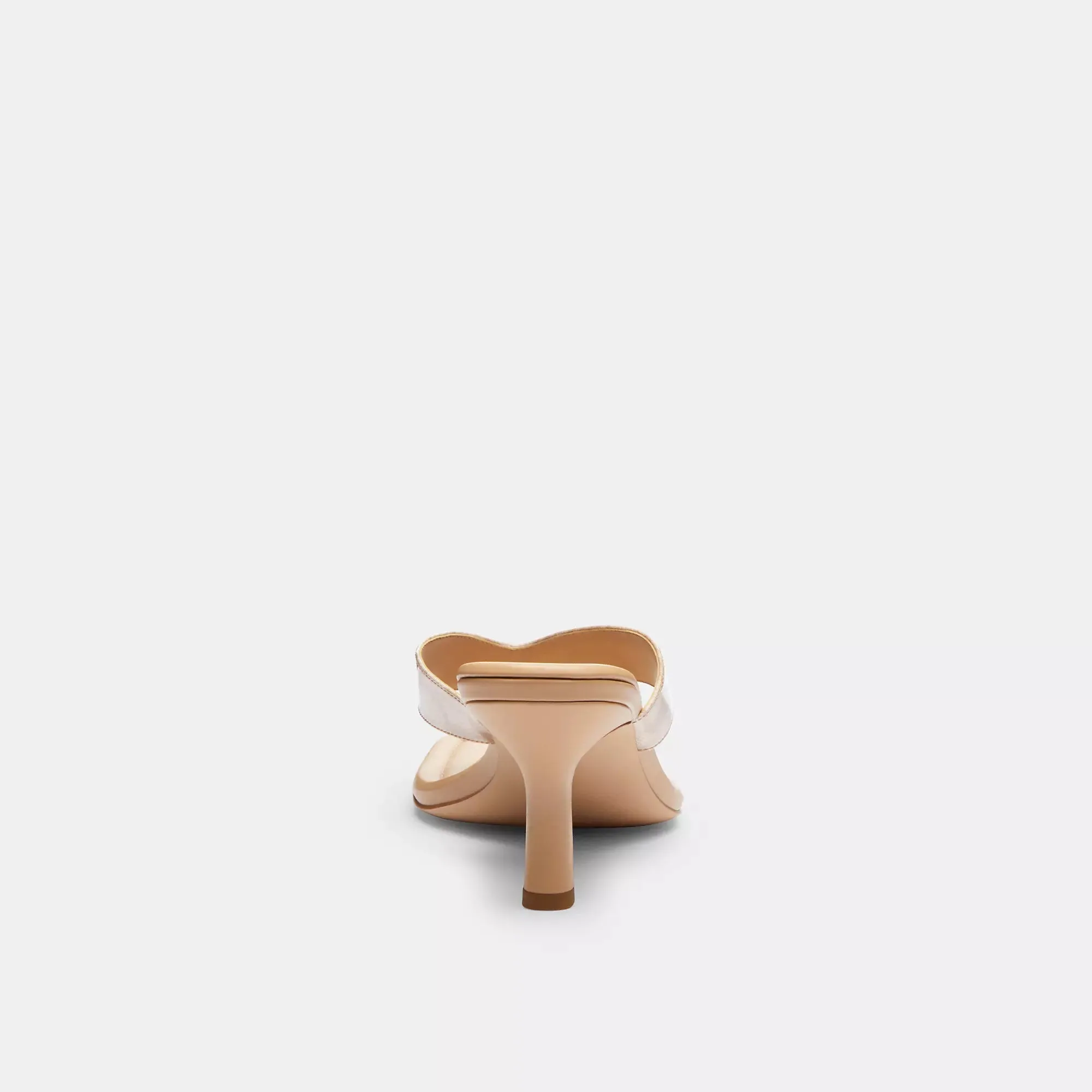 Coach Outlet Kitten Heel In Signature Canvas