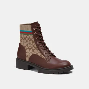Coach Outlet Livia Bootie In Signature Knit Hey Dude Shoes
