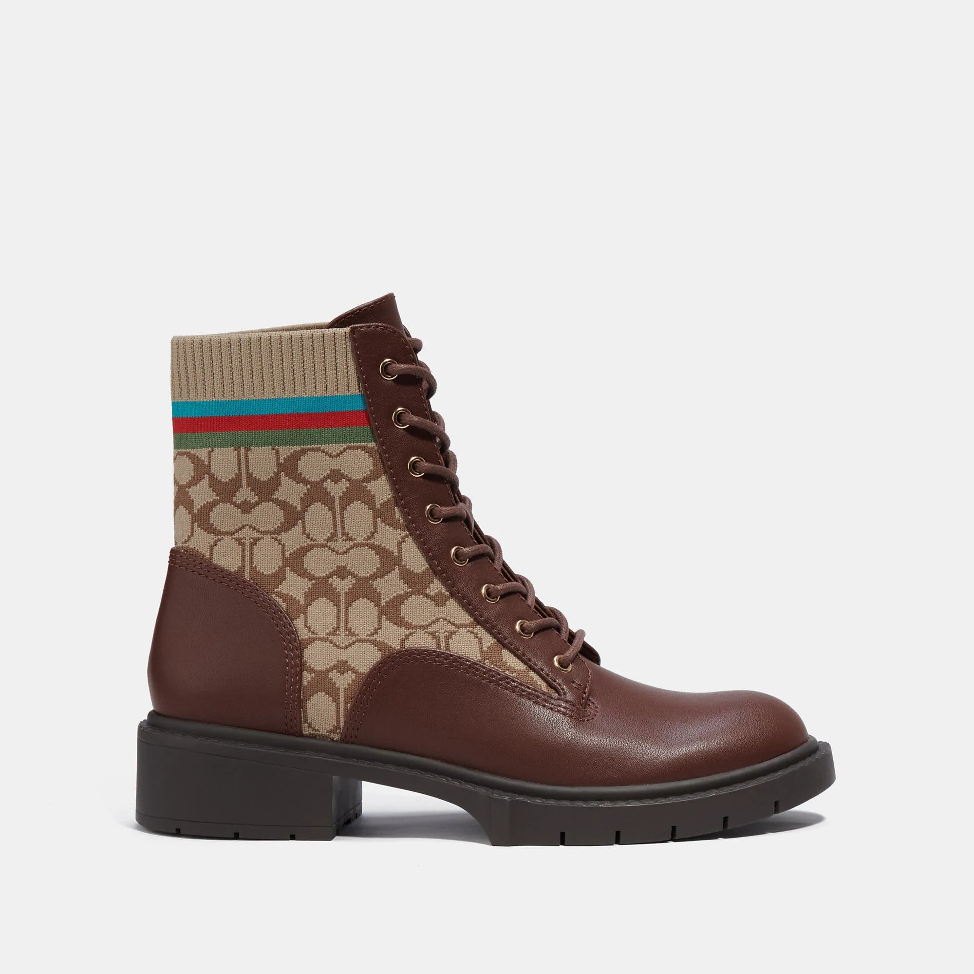 Coach Outlet Livia Bootie In Signature Knit Hey Dude Shoes