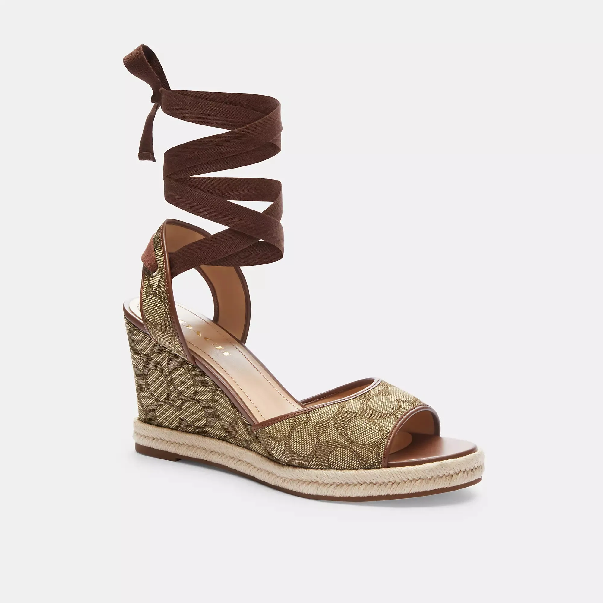 Coach Outlet Patrice Espadrille In Signature Jacquard Hey Dude Shoes
