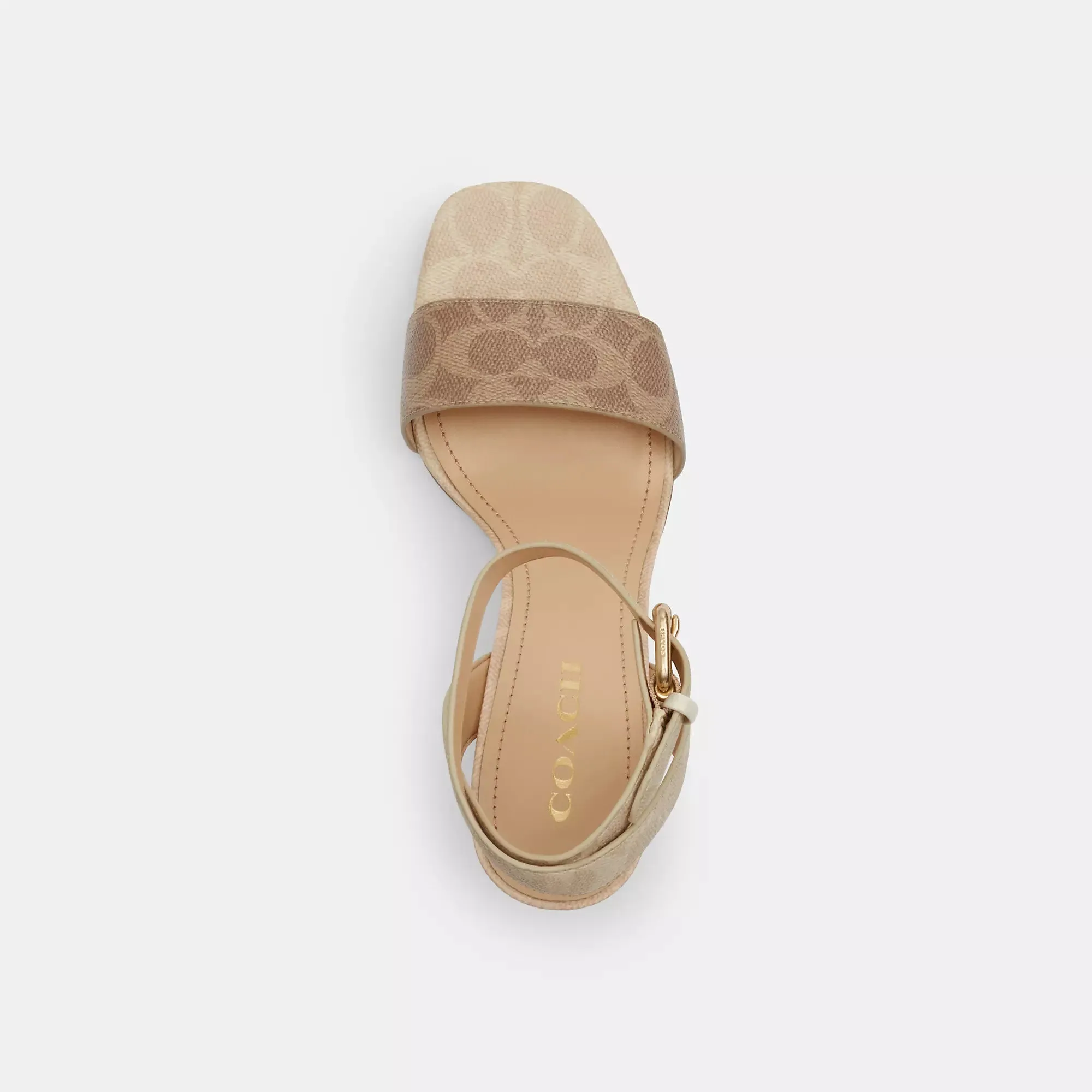 Coach Outlet Shelby Sandal In Signature Canvas