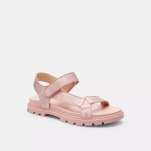 Coach Outlet Sport Sandal In Signature Canvas