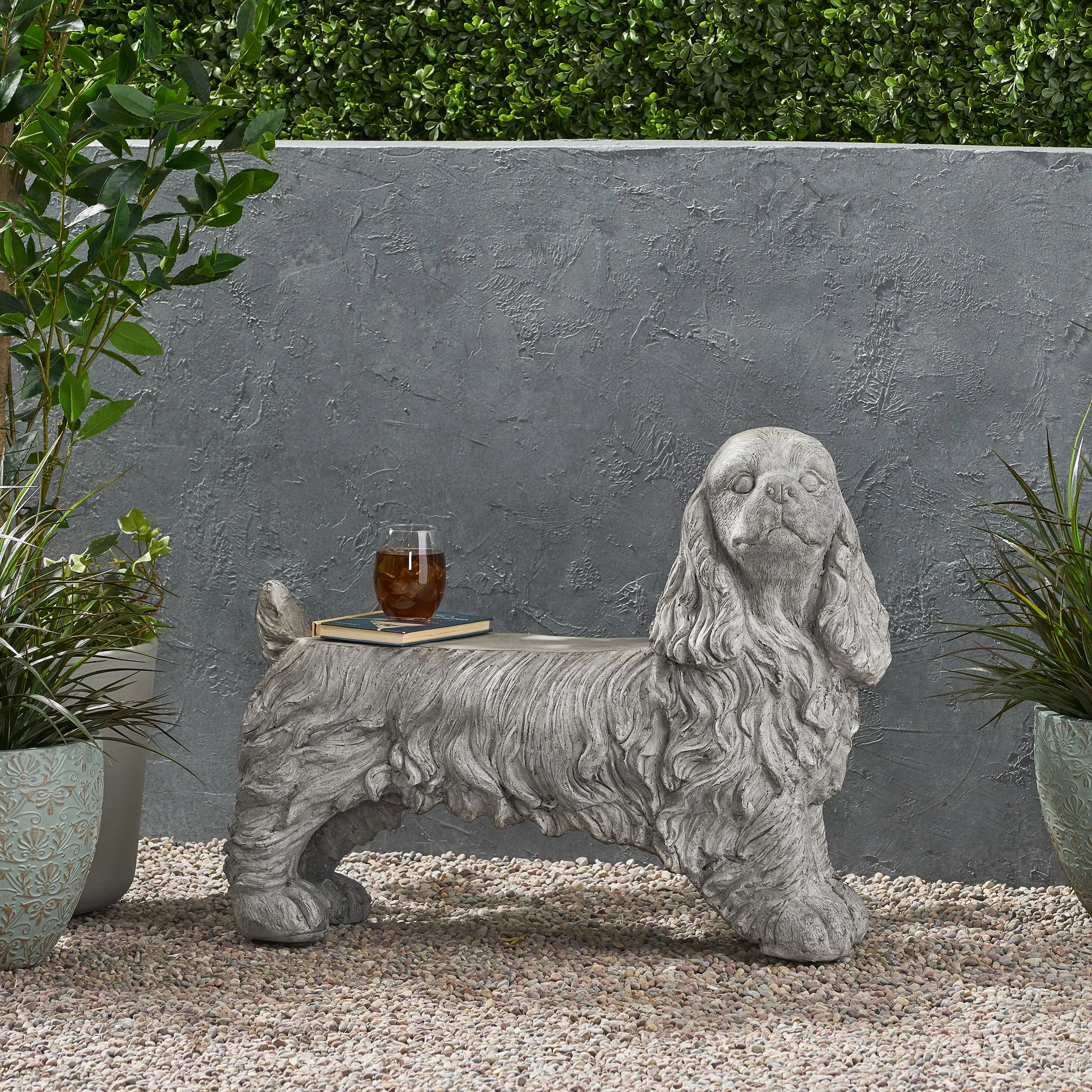 Cocker Spaniel Dog Bench - NH646213