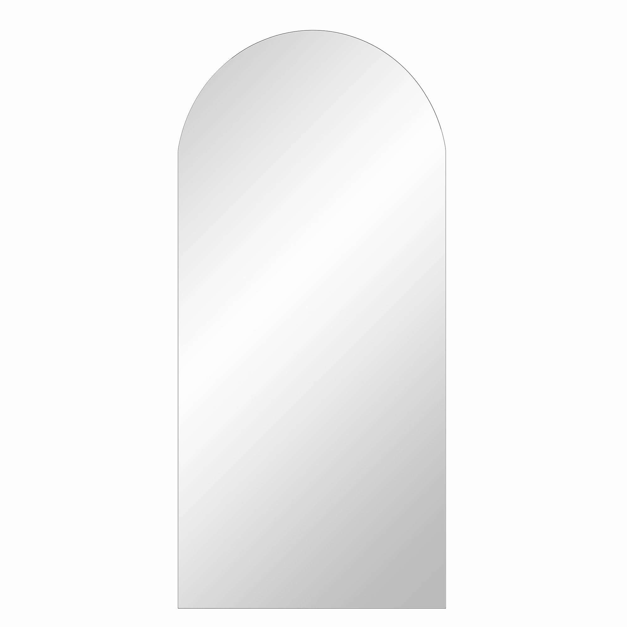 Concord Arched Frameless Full Length Mirror 170 x 80 cm