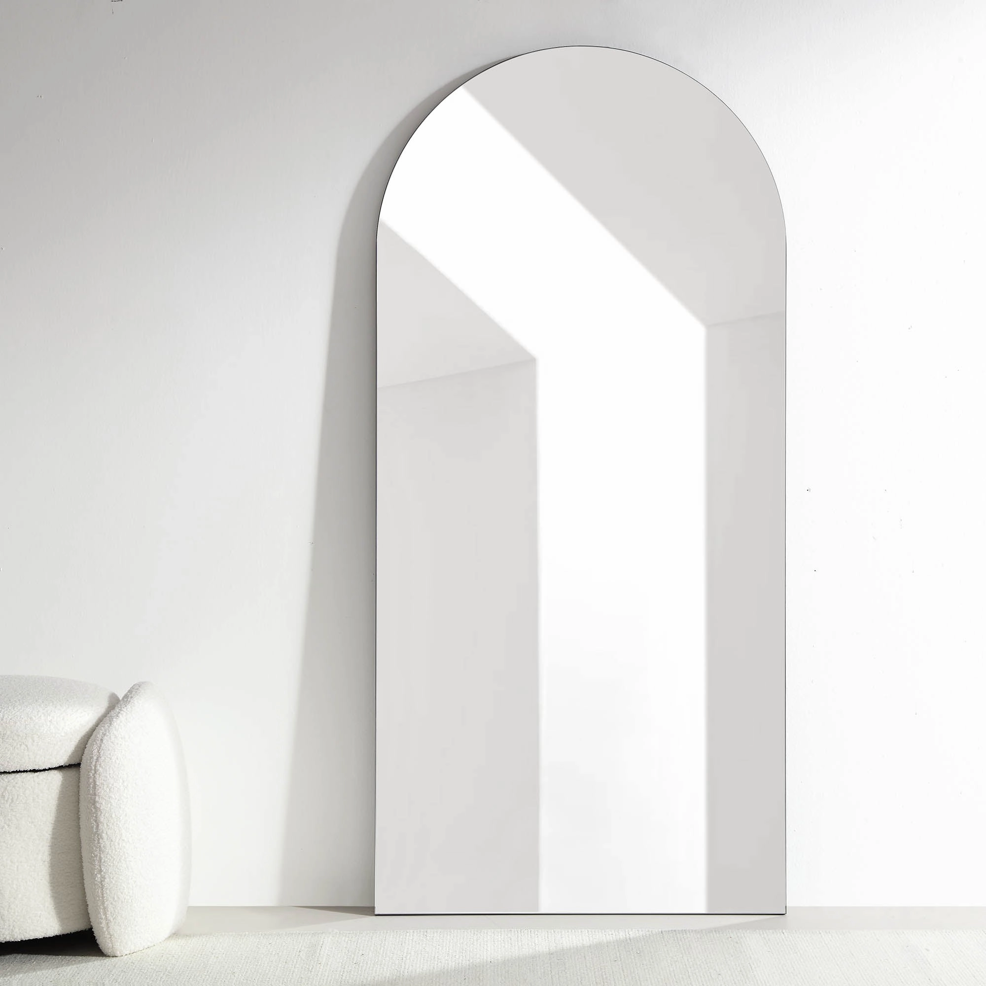 Concord Arched Frameless Full Length Mirror 170 x 80 cm