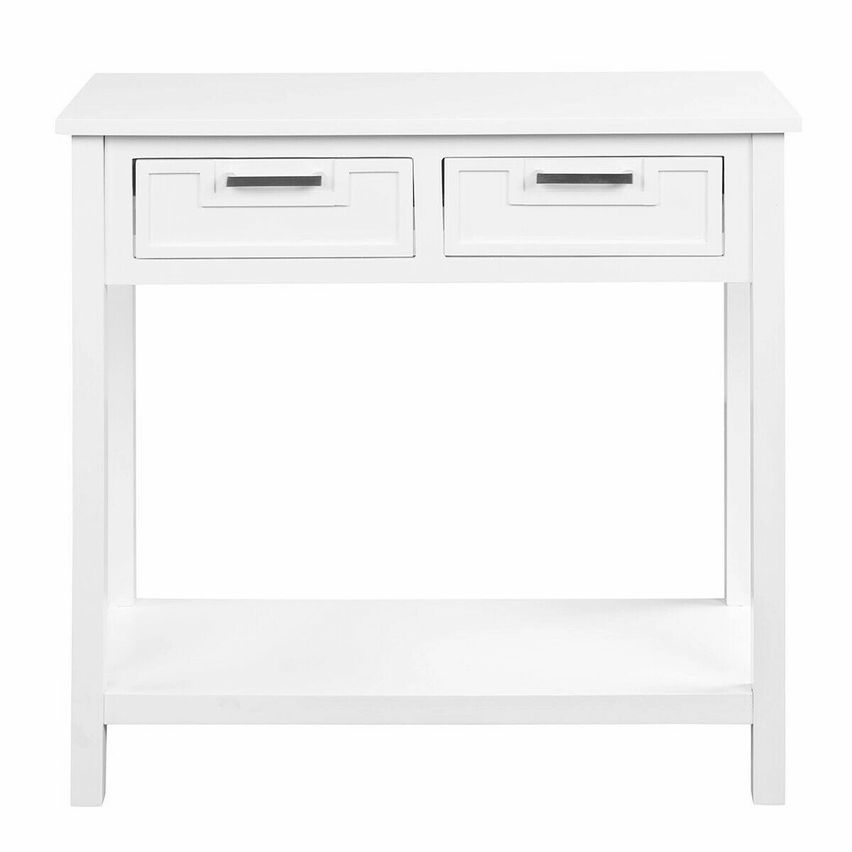Console Sofa Table with 2 Drawers and Bottom Shelf throw pillow, fuzzy blanket