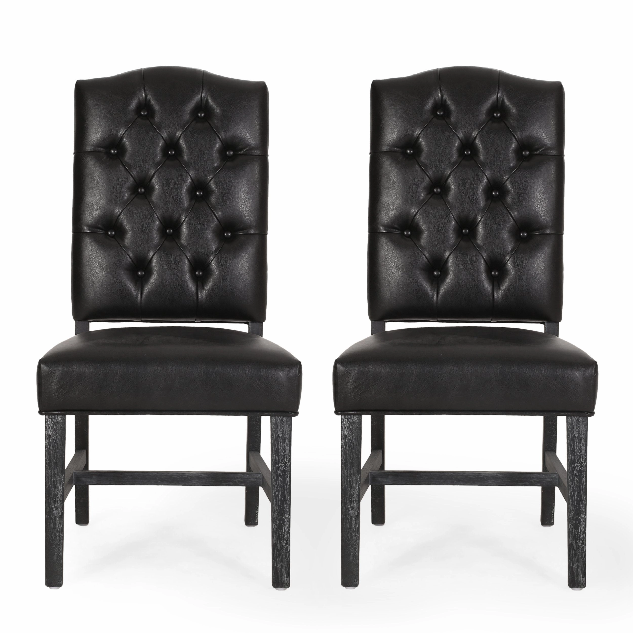 Contemporary Tufted Dining Chairs, Set of 2 - NH182513