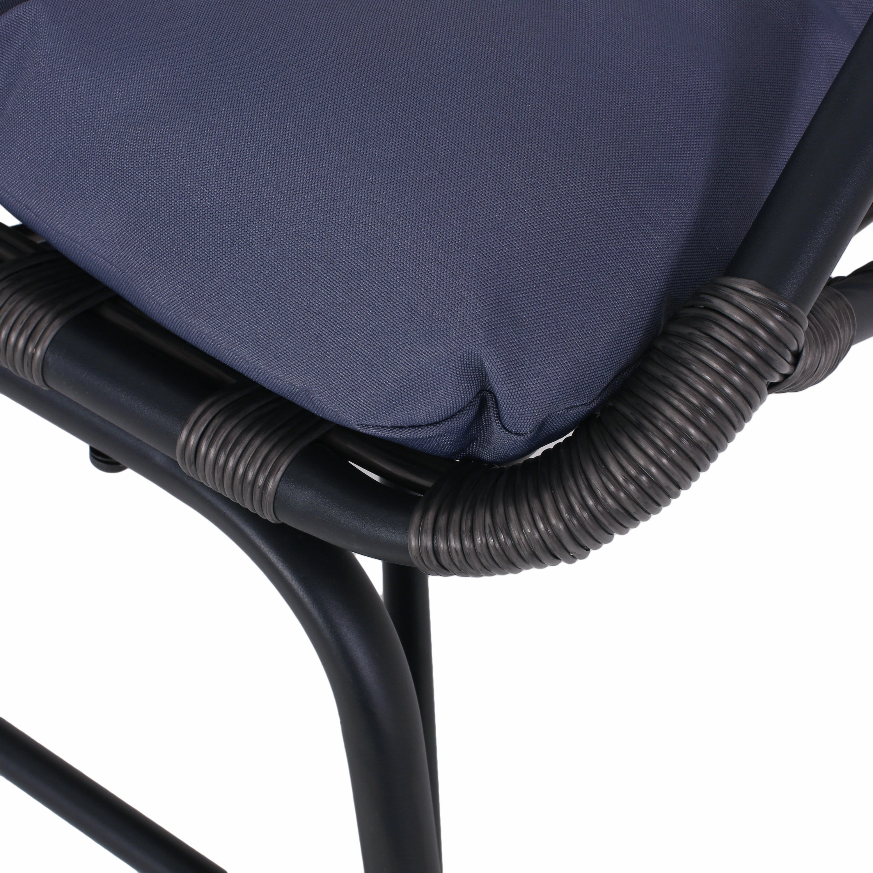 Cortina Outdoor Wicker Basket Chair with Cushion