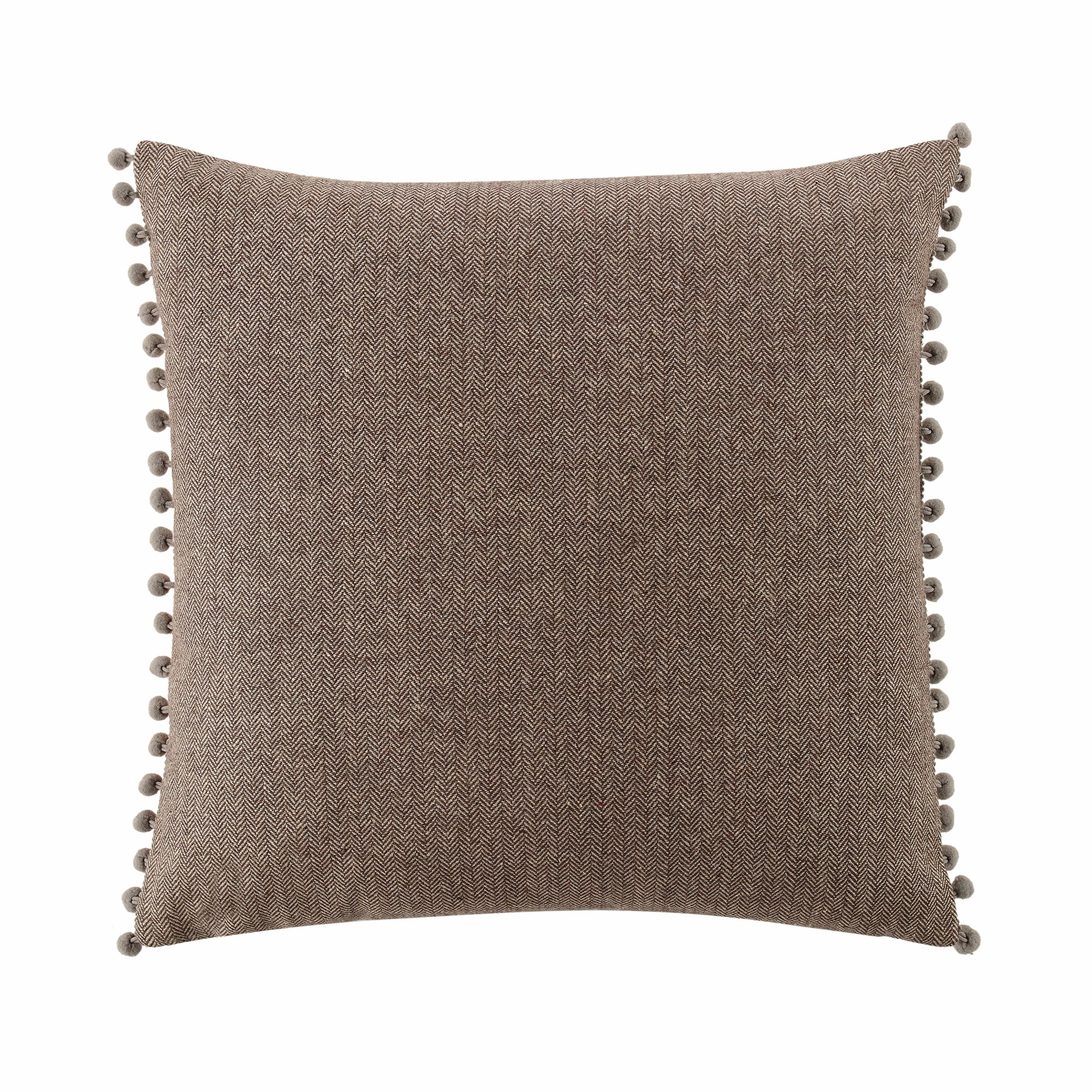 Country Collection Robin Embroidered Linen Blend Cushion