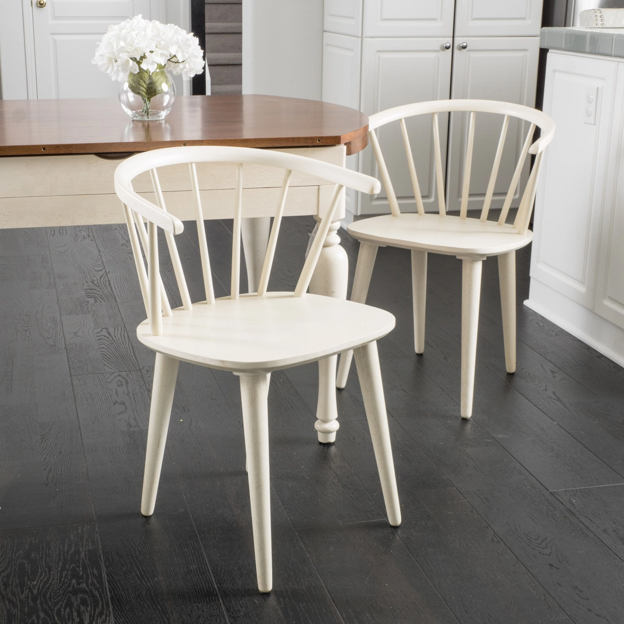 Countryside Rounded Back Spindle Dining Chair (Set of 2) - NH230692 kitchen accessories, table linens