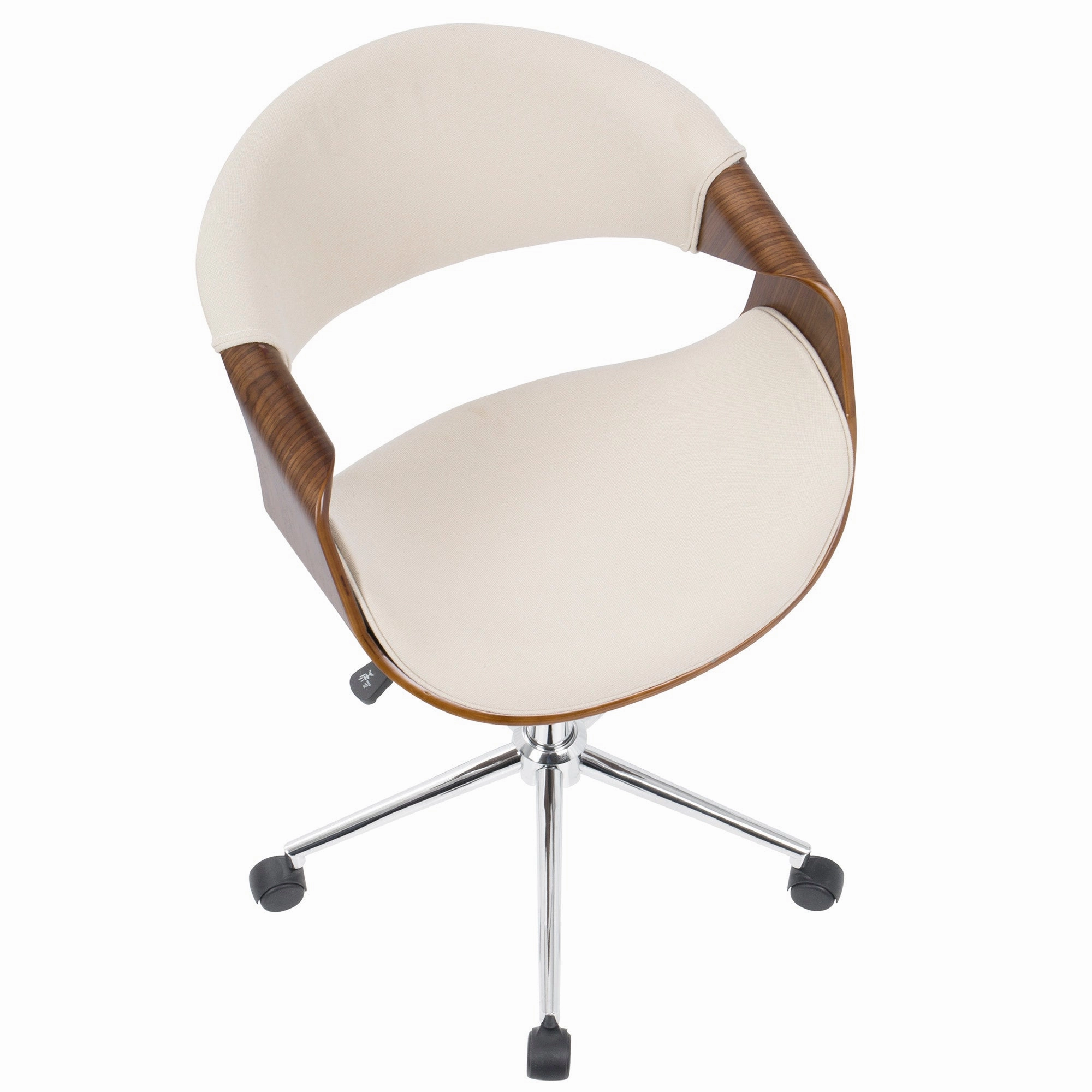Curvo Office Chair - Cream