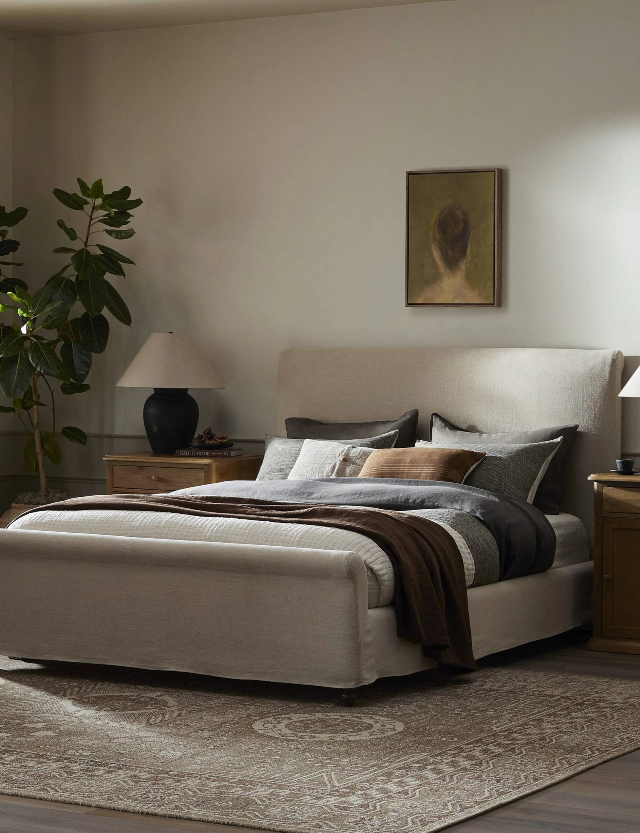 Dalia Slipcover Bed by Amber Lewis x Four Hands