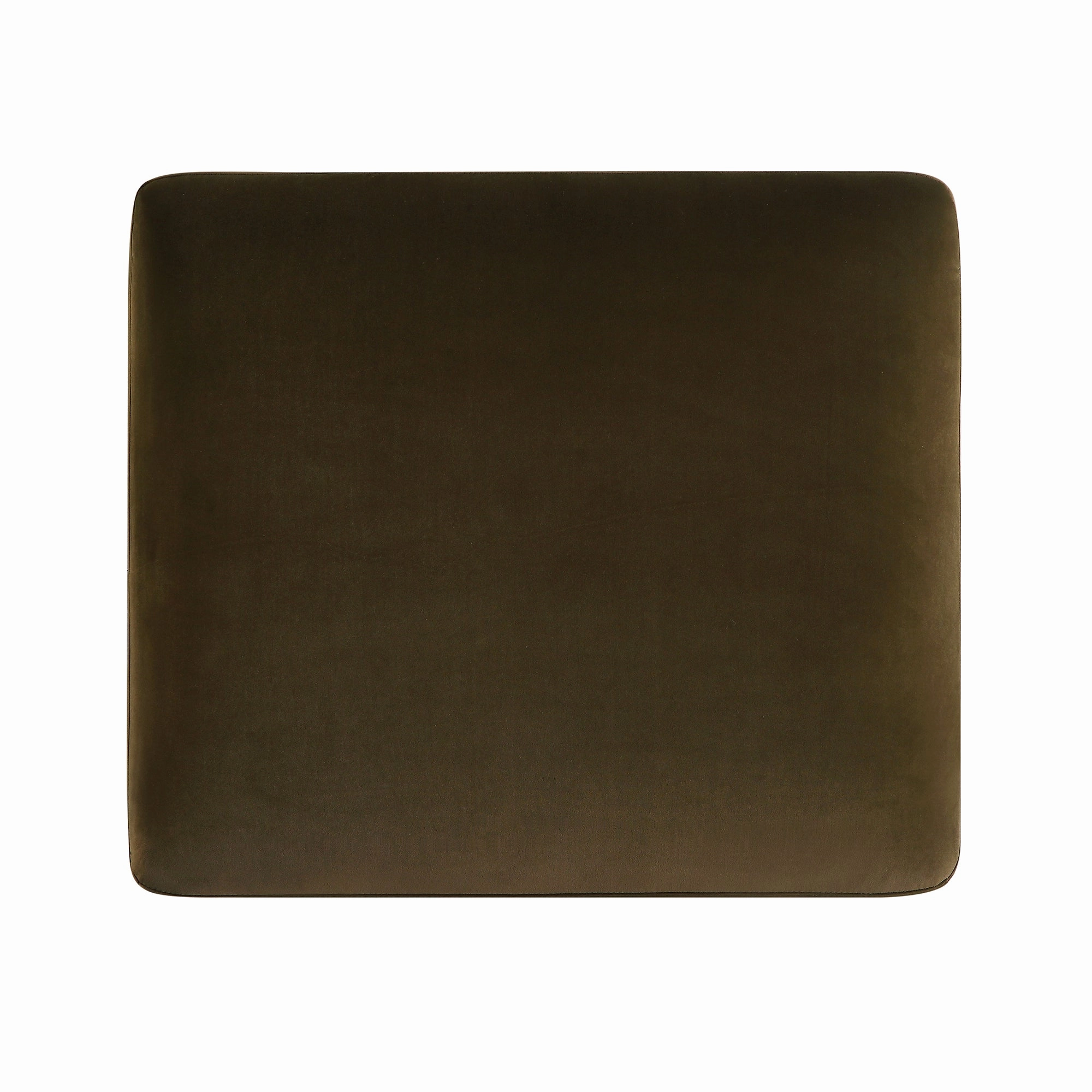Daphnis Seaweed Velvet Sofa, Footstool