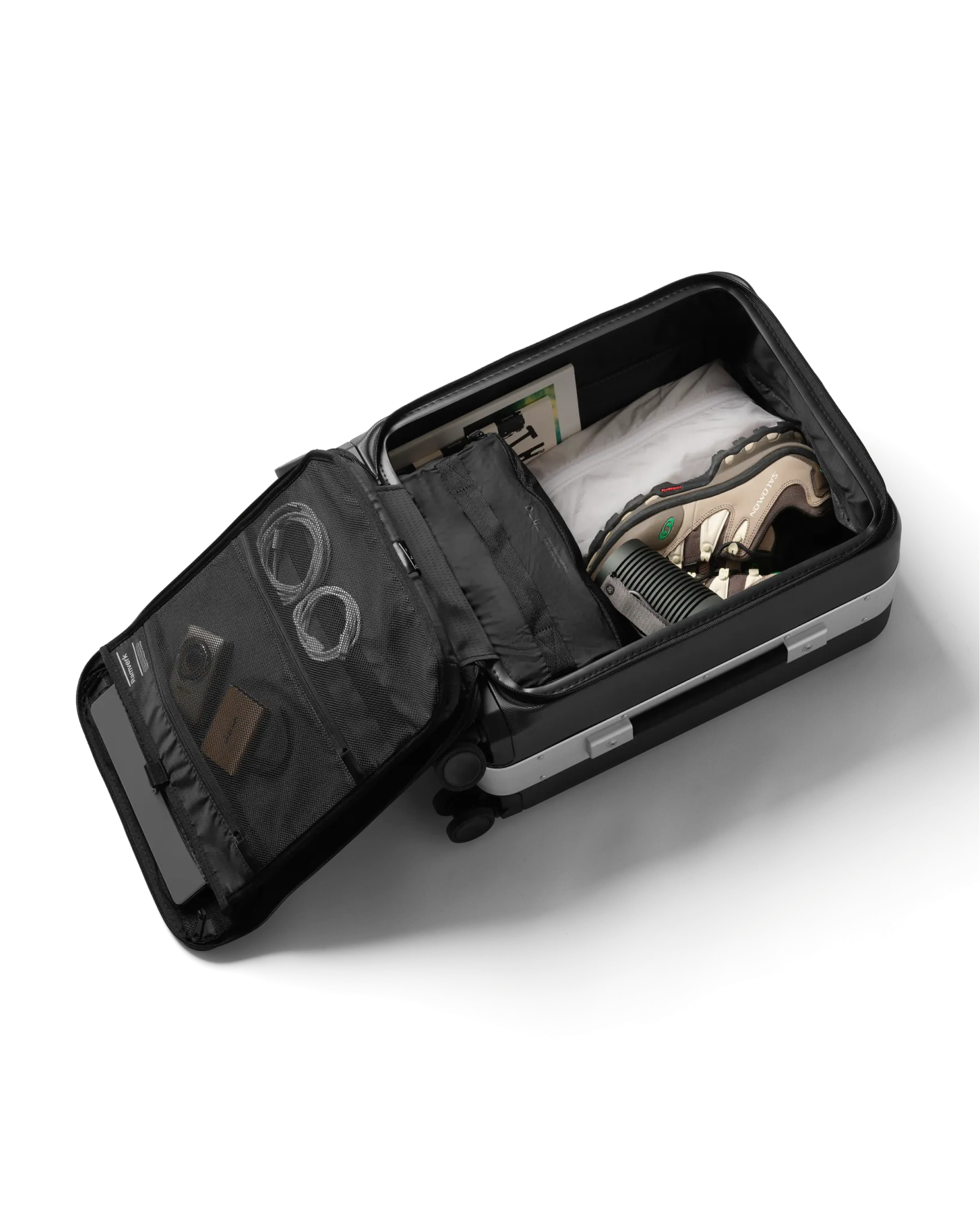 D_b_ Ramverk Pro Front Access Carry On Spinner Luggage Bags Db