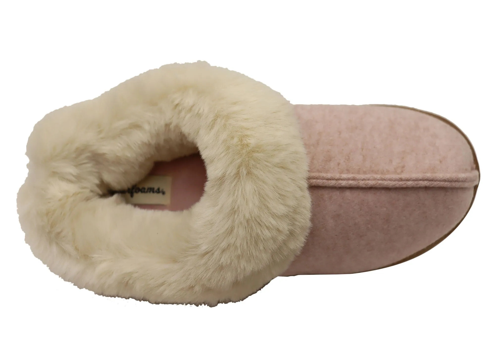 Dearfoams Womens Comfortable Chloe Soft Knit Clog Slippers Dearfoams Shoes