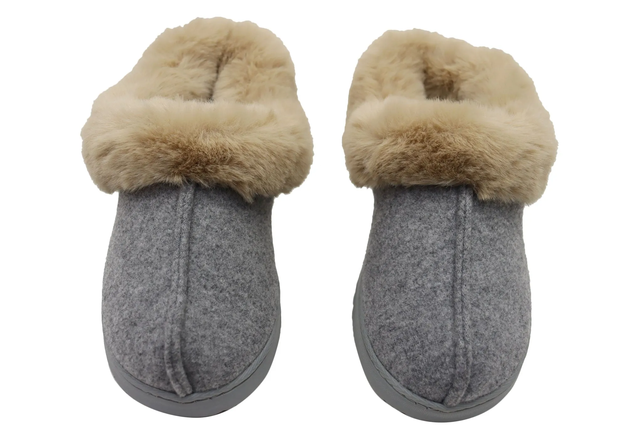 Dearfoams Womens Comfortable Chloe Soft Knit Clog Slippers Dearfoams Shoes