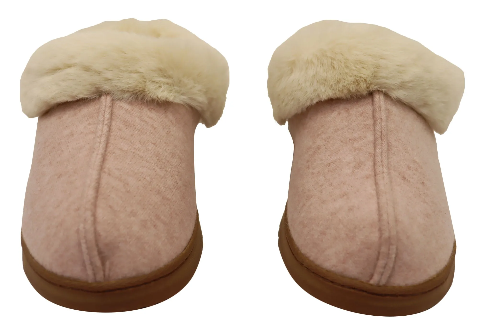 Dearfoams Womens Comfortable Chloe Soft Knit Clog Slippers Dearfoams Shoes
