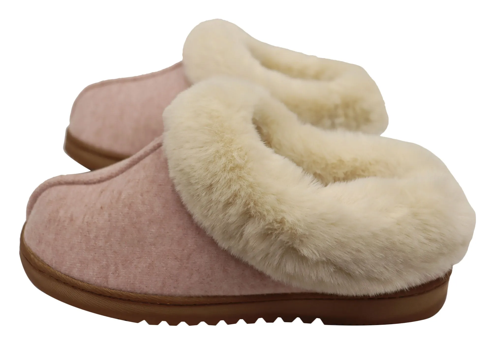 Dearfoams Womens Comfortable Chloe Soft Knit Clog Slippers Dearfoams Shoes