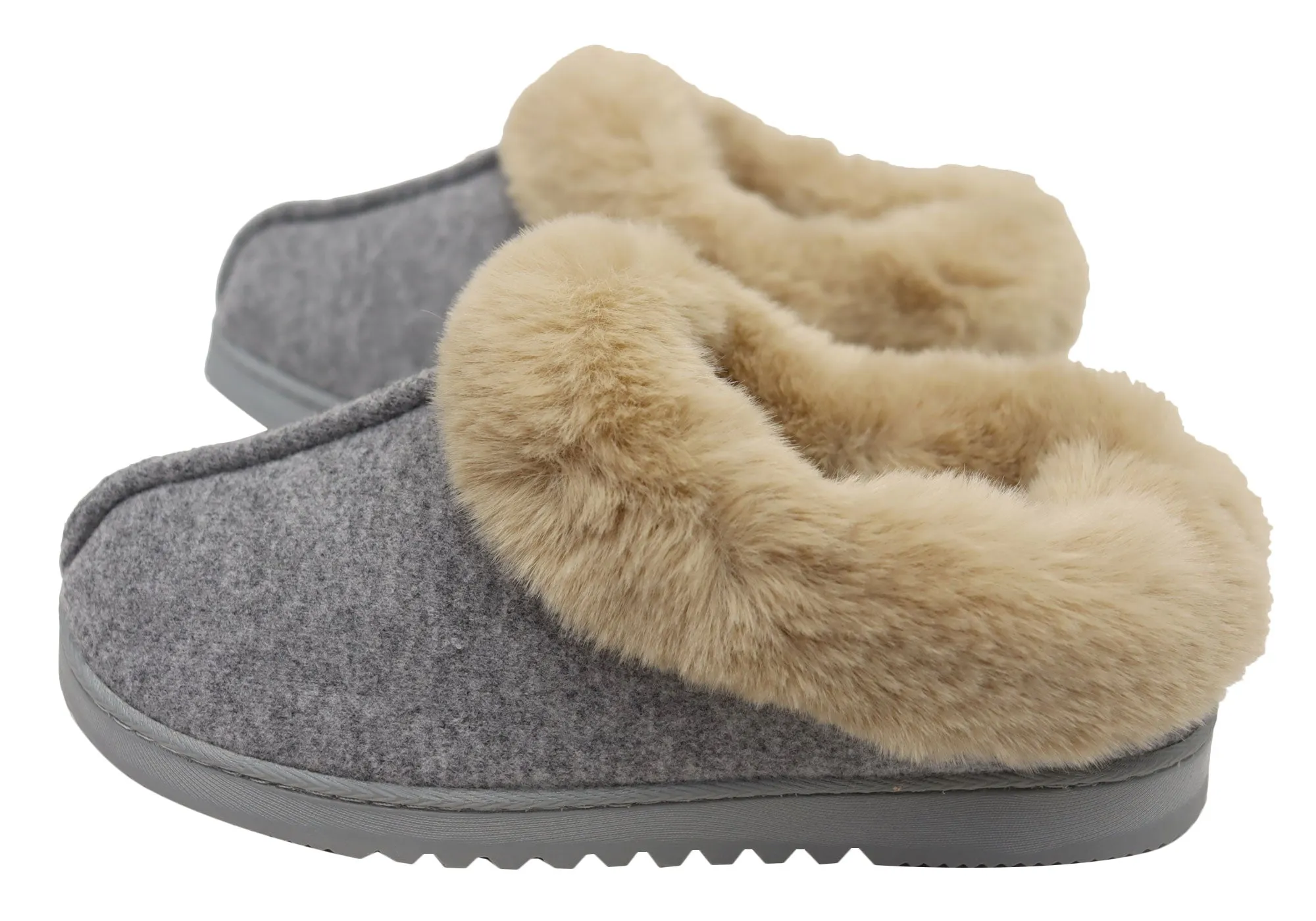 Dearfoams Womens Comfortable Chloe Soft Knit Clog Slippers Dearfoams Shoes
