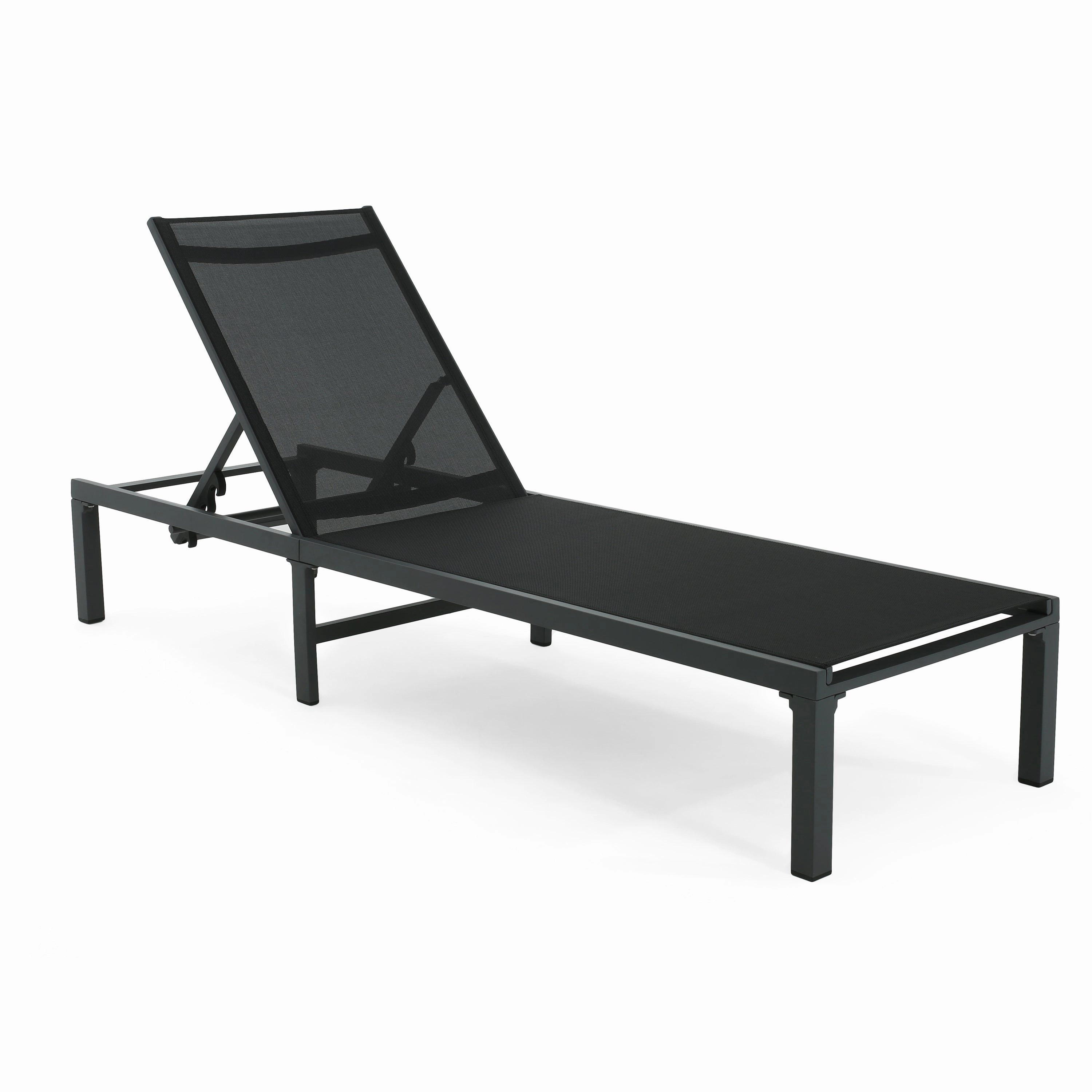 Deburoe Outdoor Adjustable Chaise Lounge(Set of 2)