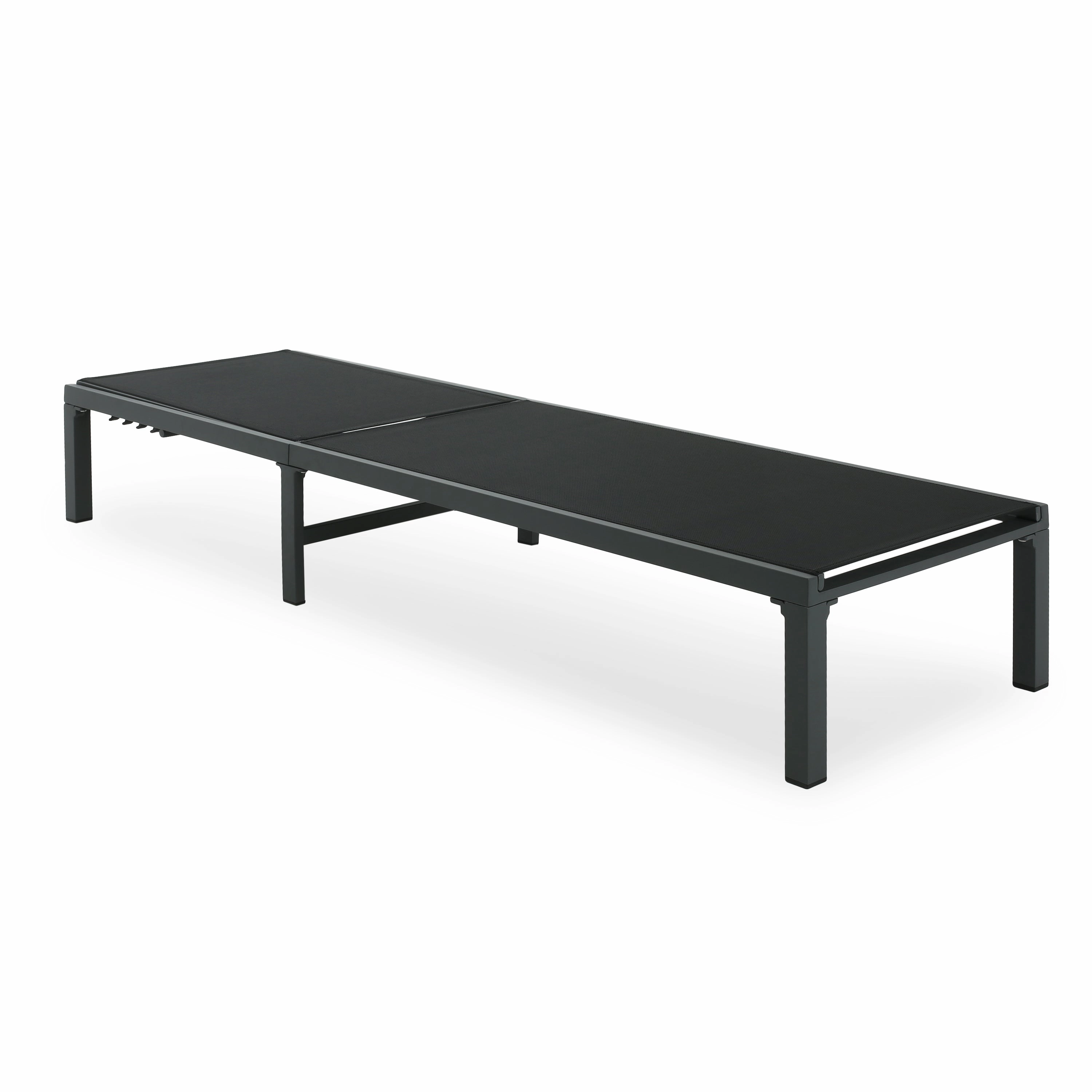 Deburoe Outdoor Adjustable Chaise Lounge(Set of 2)