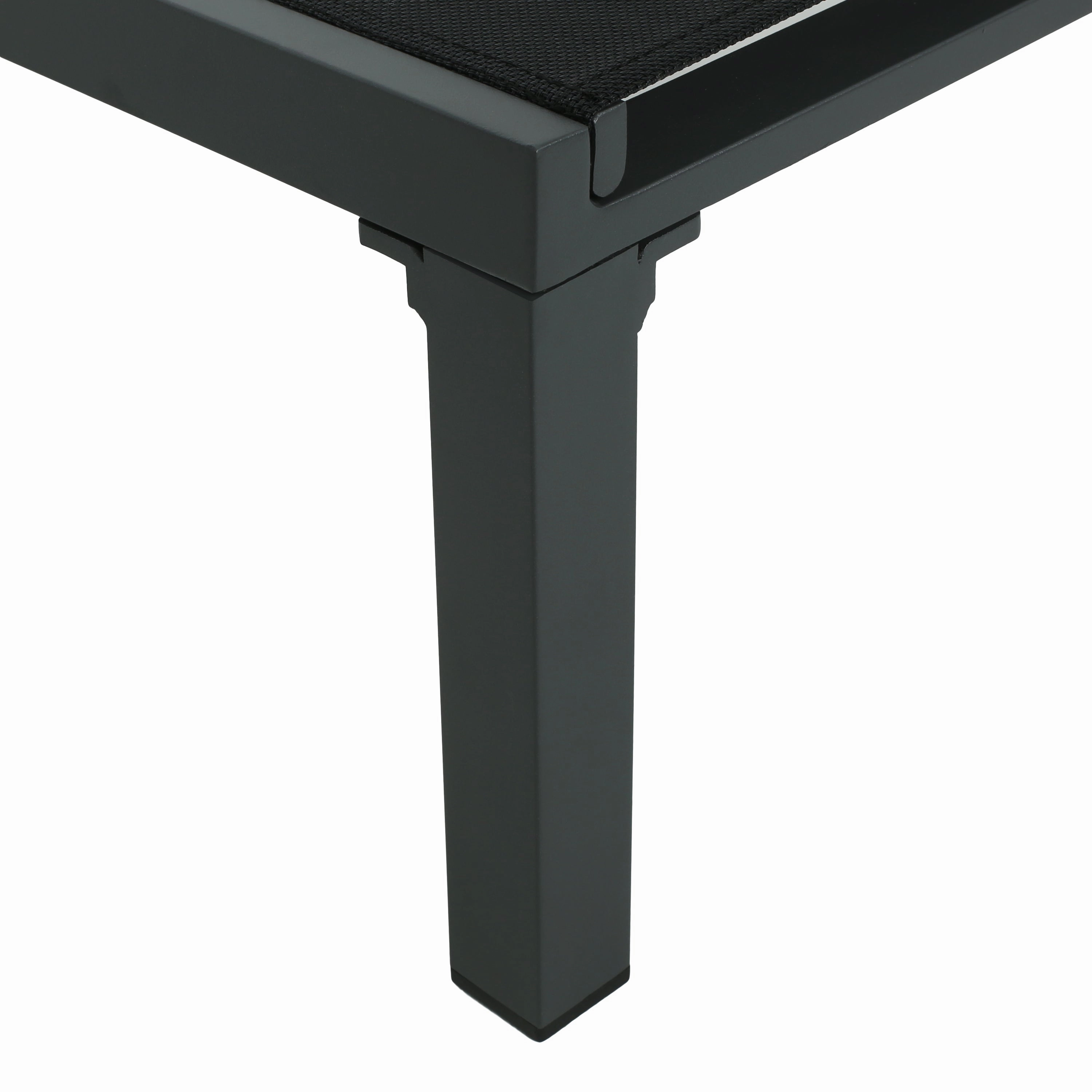 Deburoe Outdoor Adjustable Chaise Lounge(Set of 2)