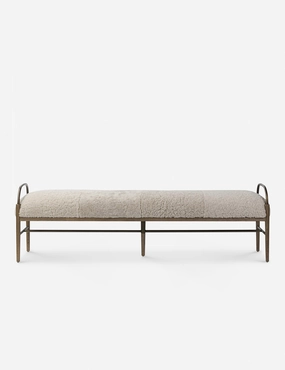 Demi Bench by Amber Lewis x Four Hands