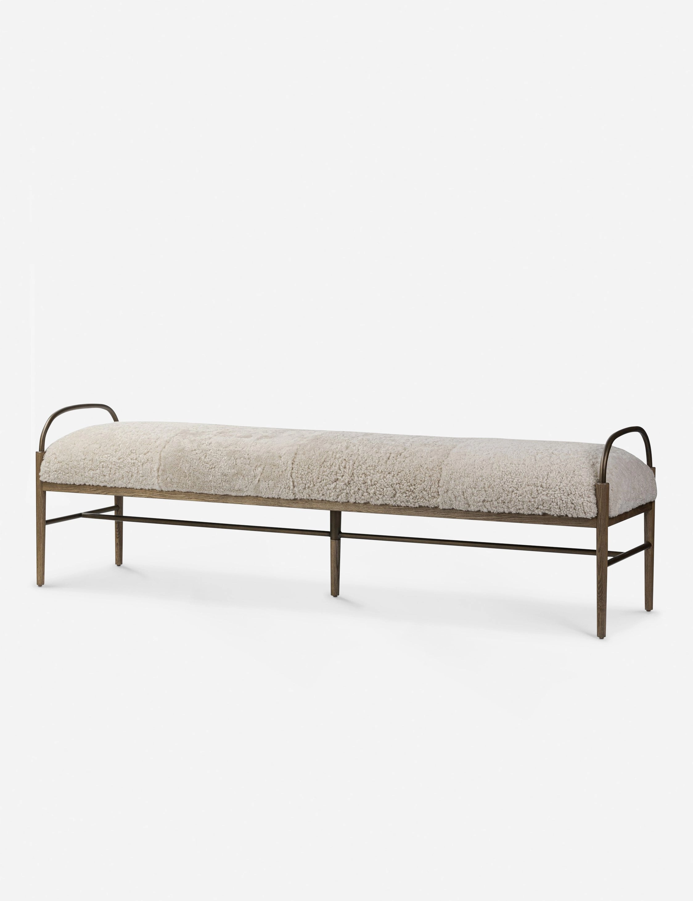 Demi Bench by Amber Lewis x Four Hands
