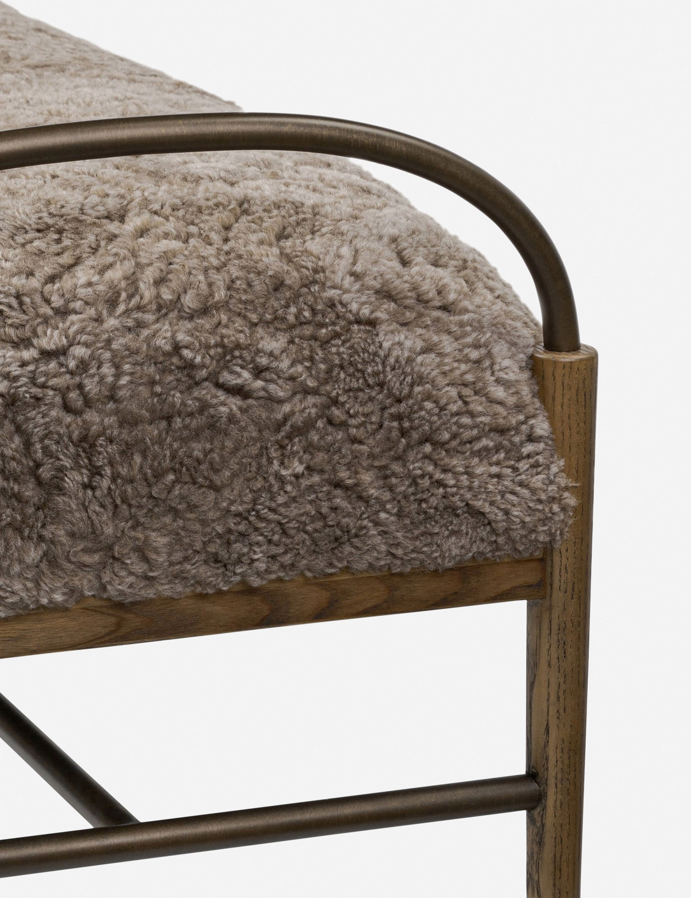 Demi Bench by Amber Lewis x Four Hands