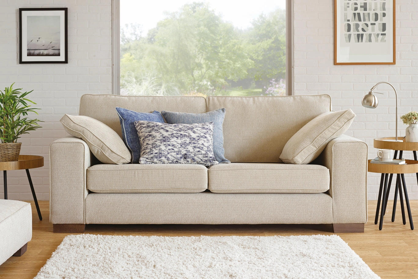 Denver | 3 Seater Sofa | Atlanta Stone